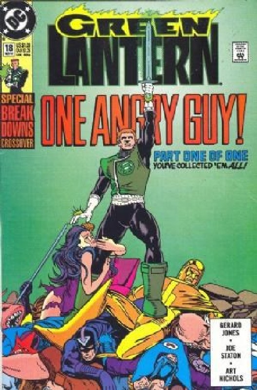 Cover of Green Lantern (Vol 3) #18. One of 250,000 Vintage American Comics on sale from Krypton!