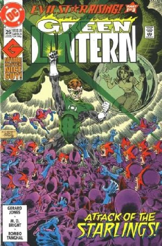 Cover of Green Lantern (Vol 3) #26. One of 250,000 Vintage American Comics on sale from Krypton!
