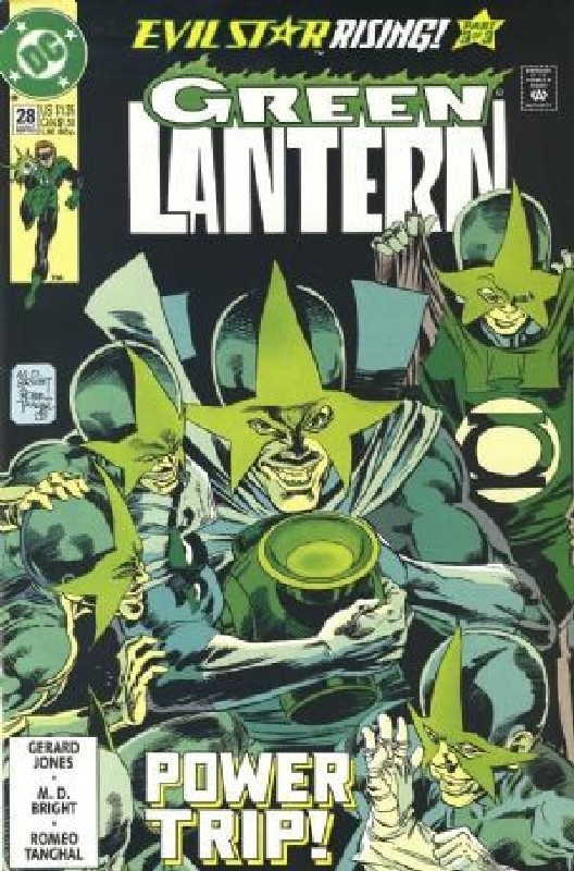 Cover of Green Lantern (Vol 3) #28. One of 250,000 Vintage American Comics on sale from Krypton!