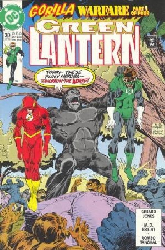 Cover of Green Lantern (Vol 3) #30. One of 250,000 Vintage American Comics on sale from Krypton!