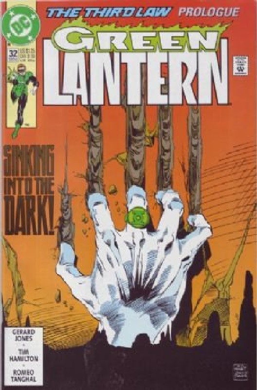 Cover of Green Lantern (Vol 3) #32. One of 250,000 Vintage American Comics on sale from Krypton!
