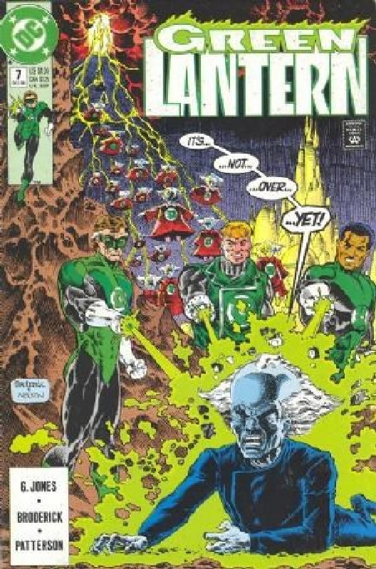 Cover of Green Lantern (Vol 3) #7. One of 250,000 Vintage American Comics on sale from Krypton!