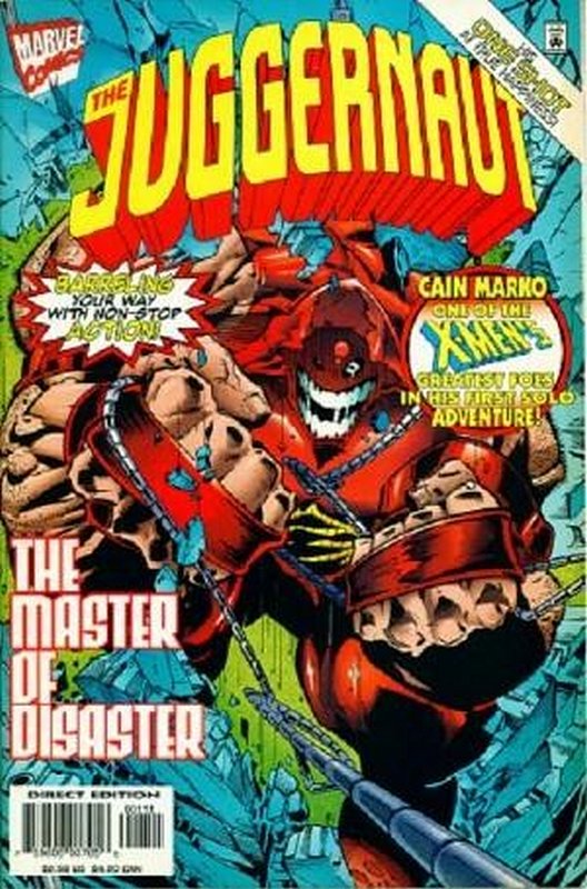 Cover of Juggernaut (1997 One Shot) #1. One of 250,000 Vintage American Comics on sale from Krypton!