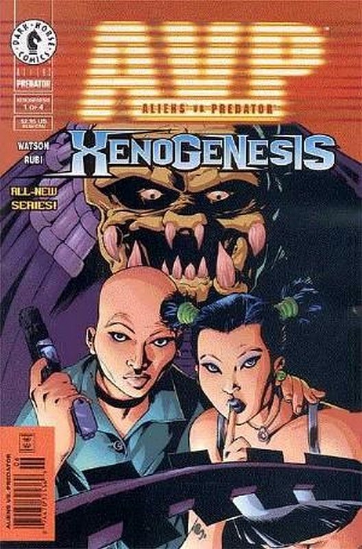 Cover of Aliens vs Predator: Xenogenesis (1999 Ltd) #1. One of 250,000 Vintage American Comics on sale from Krypton!