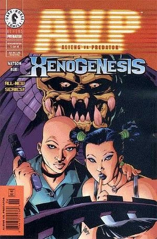 Cover of Aliens vs Predator: Xenogenesis (1999 Ltd) #1. One of 250,000 Vintage American Comics on sale from Krypton!