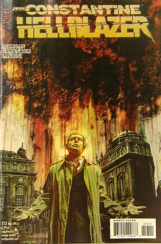 Cover of Hellblazer (Vol 1) #253. One of 250,000 Vintage American Comics on sale from Krypton!