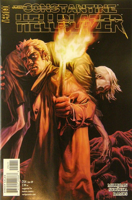 Cover of Hellblazer (Vol 1) #254. One of 250,000 Vintage American Comics on sale from Krypton!
