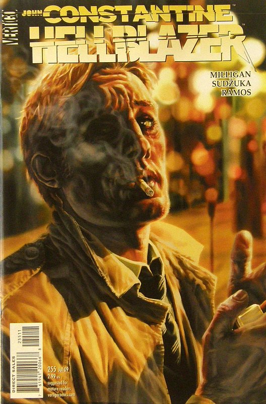 Cover of Hellblazer (Vol 1) #255. One of 250,000 Vintage American Comics on sale from Krypton!
