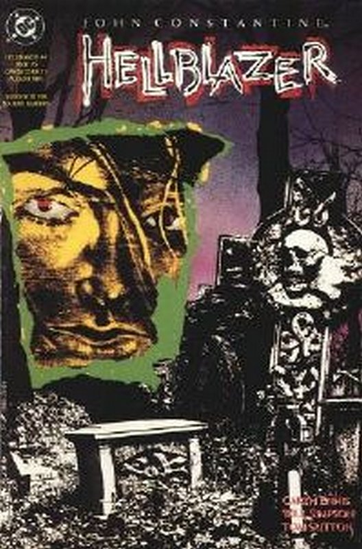 Cover of Hellblazer (Vol 1) #44. One of 250,000 Vintage American Comics on sale from Krypton!