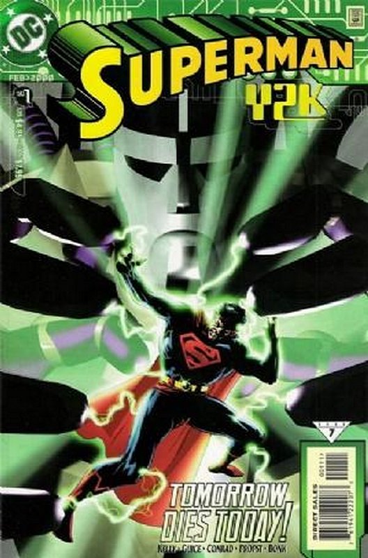 Cover of Superman Y2K (1999 One Shot) #1. One of 250,000 Vintage American Comics on sale from Krypton!