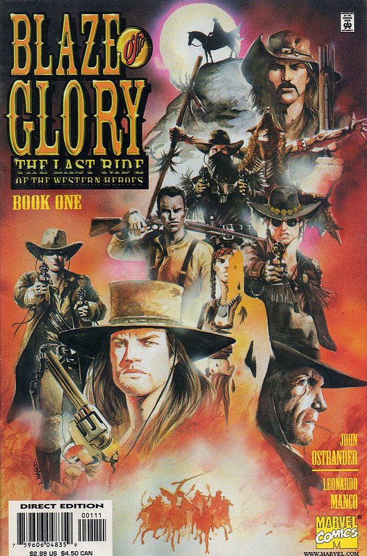 Cover of Blaze of Glory (1999 Ltd) #1. One of 250,000 Vintage American Comics on sale from Krypton!
