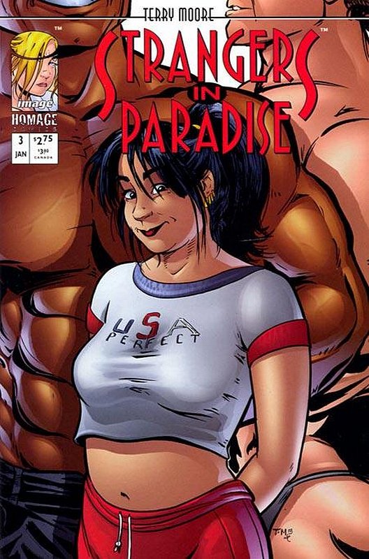Cover of Strangers in Paradise (Vol 3) #3. One of 250,000 Vintage American Comics on sale from Krypton!