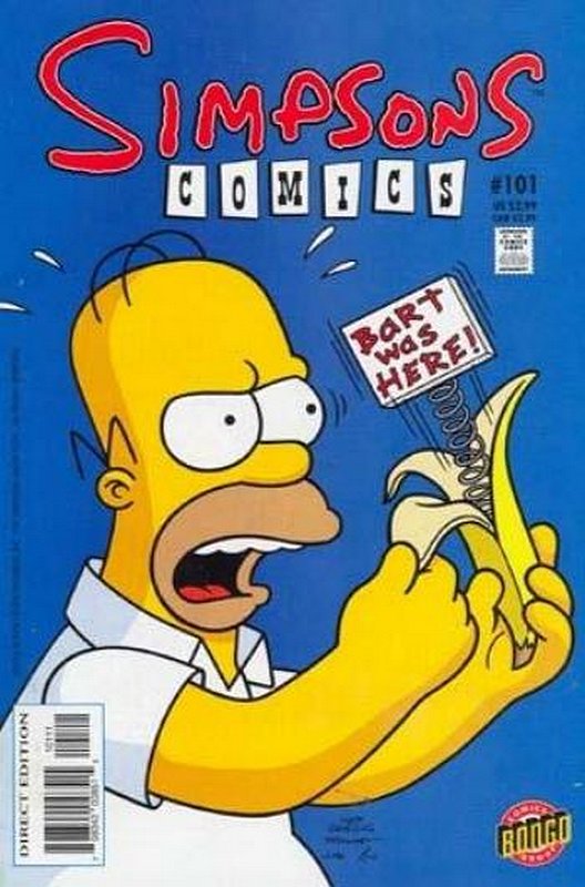 Cover of Simpsons Comics #101. One of 250,000 Vintage American Comics on sale from Krypton!