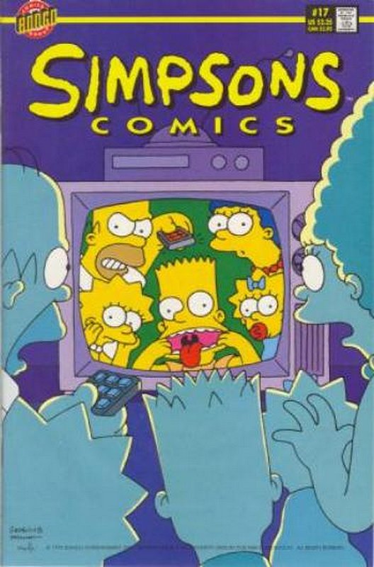 Cover of Simpsons Comics #17. One of 250,000 Vintage American Comics on sale from Krypton!
