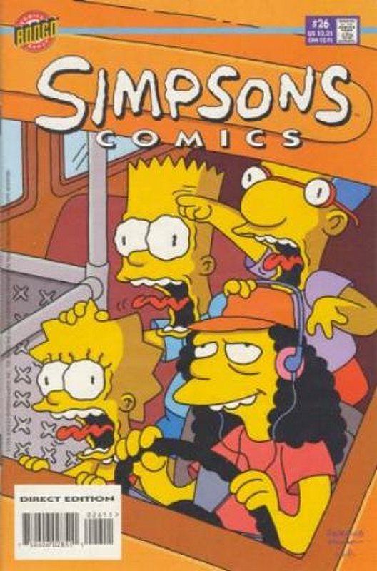 Cover of Simpsons Comics #26. One of 250,000 Vintage American Comics on sale from Krypton!