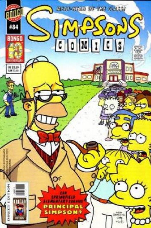 Cover of Simpsons Comics #84. One of 250,000 Vintage American Comics on sale from Krypton!