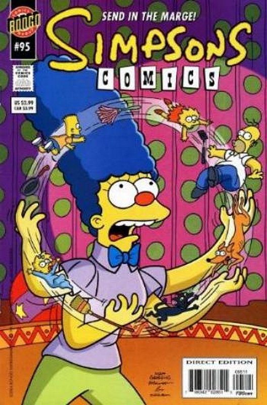Cover of Simpsons Comics #95. One of 250,000 Vintage American Comics on sale from Krypton!