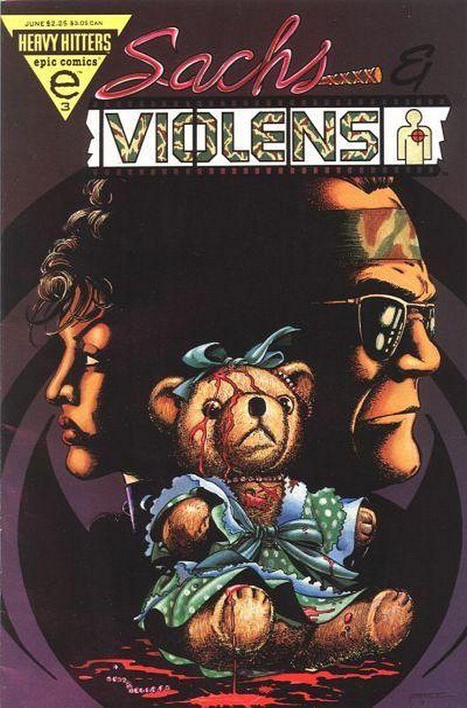 Cover of Sachs & Violens (1994 Ltd) #3. One of 250,000 Vintage American Comics on sale from Krypton!