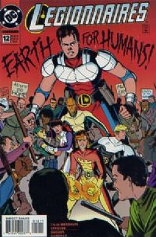 Cover of Legionnaires (Vol 1) #12. One of 250,000 Vintage American Comics on sale from Krypton!