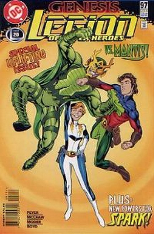Cover of Legion of Super-Heroes (Vol 3) #97. One of 250,000 Vintage American Comics on sale from Krypton!