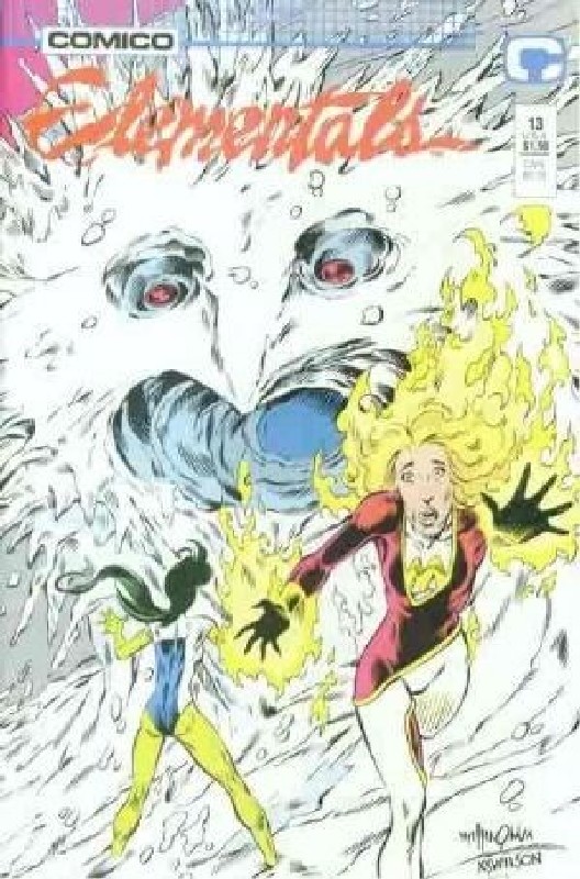 Cover of Elementals (Vol 1) #13. One of 250,000 Vintage American Comics on sale from Krypton!