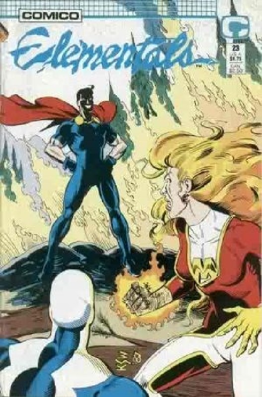 Cover of Elementals (Vol 1) #23. One of 250,000 Vintage American Comics on sale from Krypton!