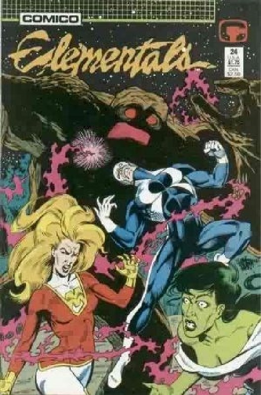 Cover of Elementals (Vol 1) #24. One of 250,000 Vintage American Comics on sale from Krypton!