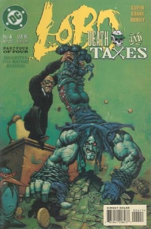 Cover of Lobo: Death & Taxes (1996 Ltd) #4. One of 250,000 Vintage American Comics on sale from Krypton!