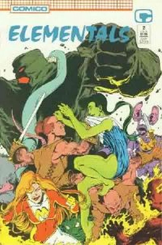 Cover of Elementals (Vol 2) #2. One of 250,000 Vintage American Comics on sale from Krypton!