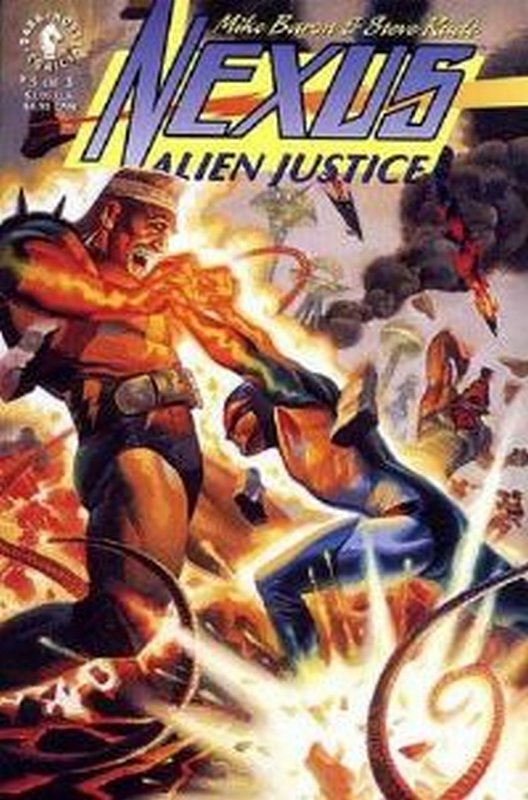 Cover of Nexus: Alien Justice (1992 Ltd) #3. One of 250,000 Vintage American Comics on sale from Krypton!