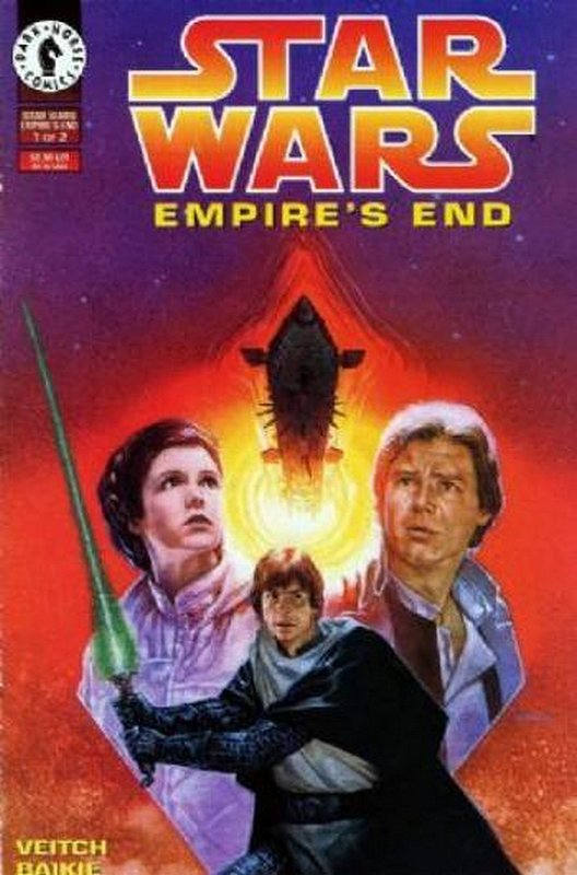 Cover of Star Wars: Empires End (1995 Ltd) #1. One of 250,000 Vintage American Comics on sale from Krypton!