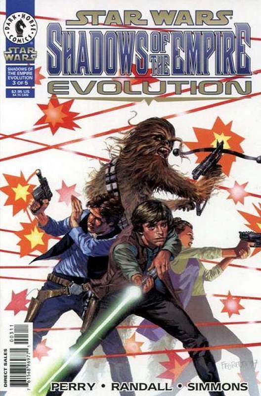 Cover of Star Wars: Shadows of the Empire-Evolution #3. One of 250,000 Vintage American Comics on sale from Krypton!