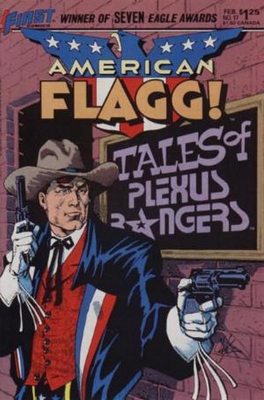 Cover of American Flagg! (Vol 1) #17. One of 250,000 Vintage American Comics on sale from Krypton!