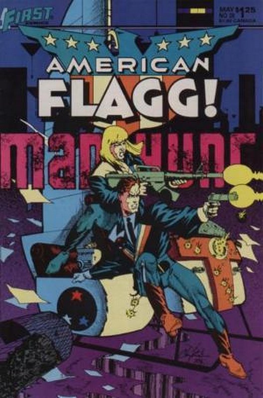 Cover of American Flagg! (Vol 1) #20. One of 250,000 Vintage American Comics on sale from Krypton!