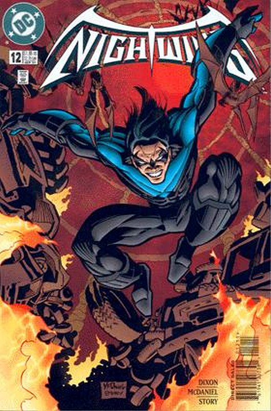 Cover of Nightwing (Vol 1) #12. One of 250,000 Vintage American Comics on sale from Krypton!