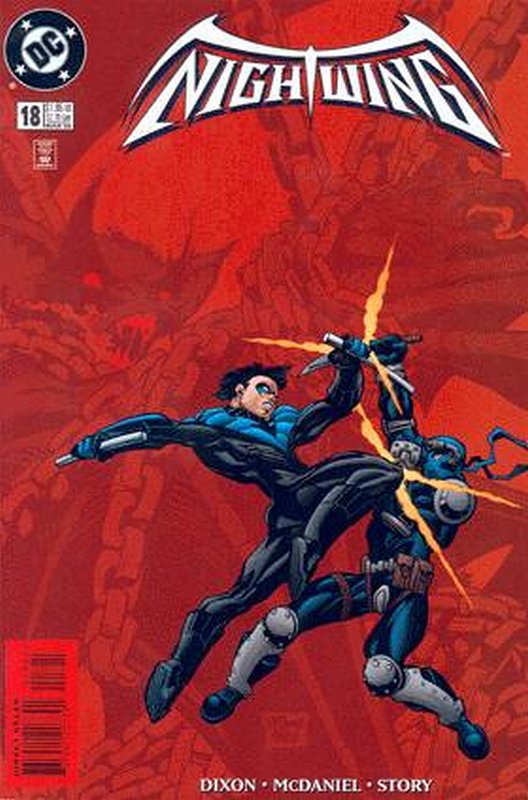 Cover of Nightwing (Vol 1) #18. One of 250,000 Vintage American Comics on sale from Krypton!