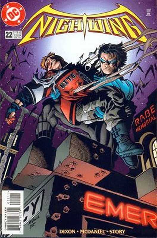 Cover of Nightwing (Vol 1) #22. One of 250,000 Vintage American Comics on sale from Krypton!