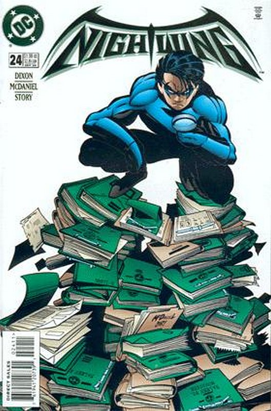 Cover of Nightwing (Vol 1) #24. One of 250,000 Vintage American Comics on sale from Krypton!