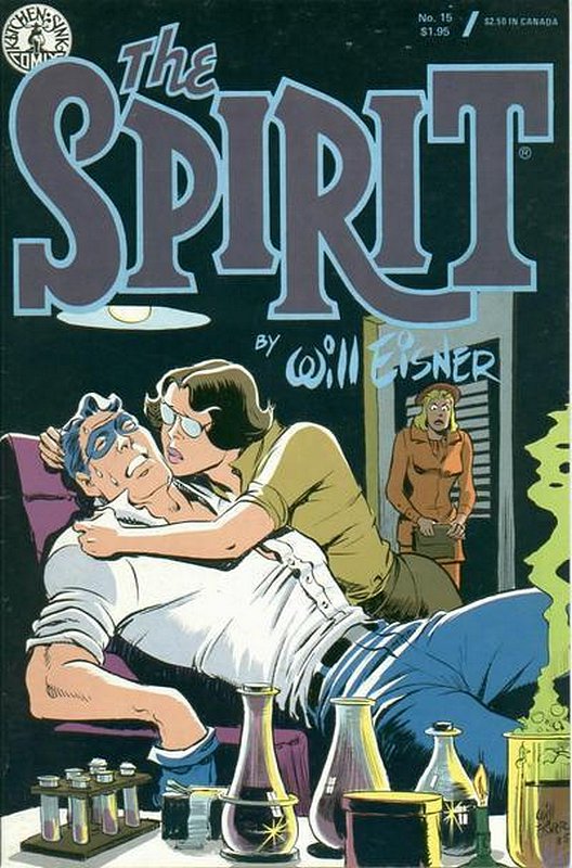 Cover of Spirit (Kitchen Sink) (Vol 1) #15. One of 250,000 Vintage American Comics on sale from Krypton!