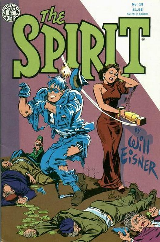 Cover of Spirit (Kitchen Sink) (Vol 1) #18. One of 250,000 Vintage American Comics on sale from Krypton!