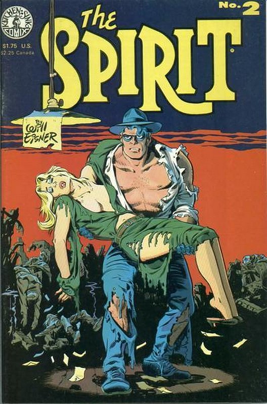 Cover of Spirit (Kitchen Sink) (Vol 1) #2. One of 250,000 Vintage American Comics on sale from Krypton!