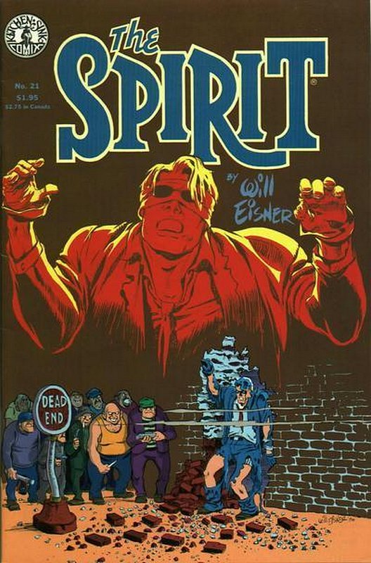 Cover of Spirit (Kitchen Sink) (Vol 1) #21. One of 250,000 Vintage American Comics on sale from Krypton!