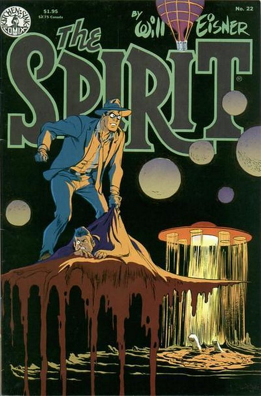 Cover of Spirit (Kitchen Sink) (Vol 1) #22. One of 250,000 Vintage American Comics on sale from Krypton!