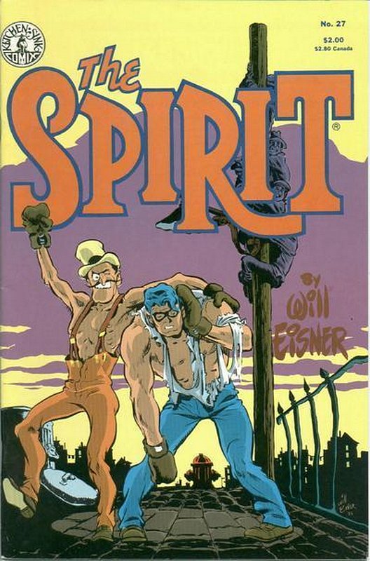Cover of Spirit (Kitchen Sink) (Vol 1) #27. One of 250,000 Vintage American Comics on sale from Krypton!