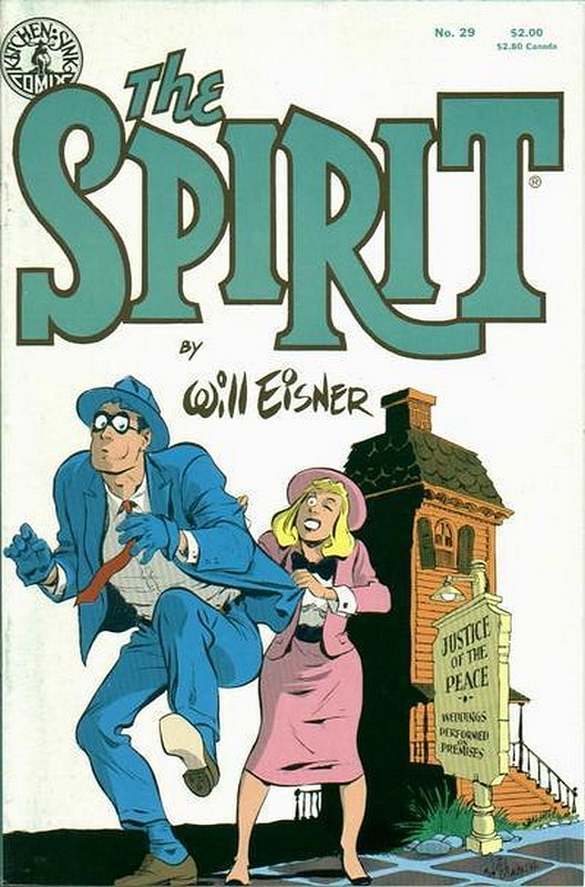 Cover of Spirit (Kitchen Sink) (Vol 1) #29. One of 250,000 Vintage American Comics on sale from Krypton!