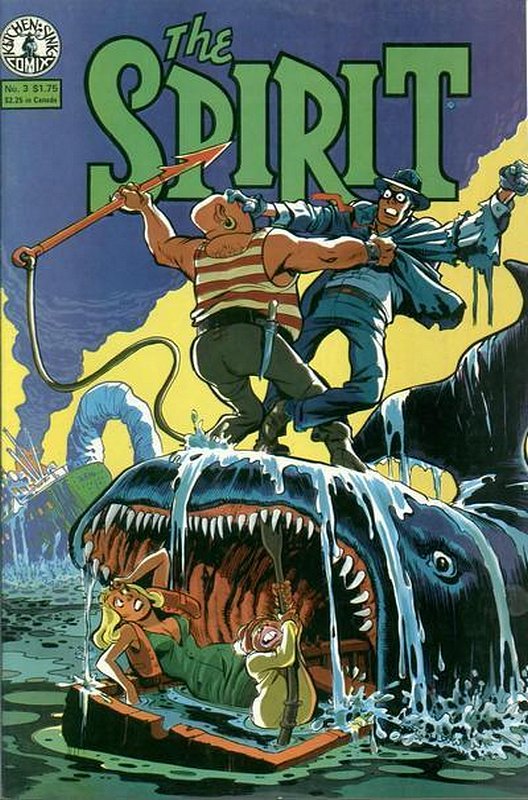 Cover of Spirit (Kitchen Sink) (Vol 1) #3. One of 250,000 Vintage American Comics on sale from Krypton!