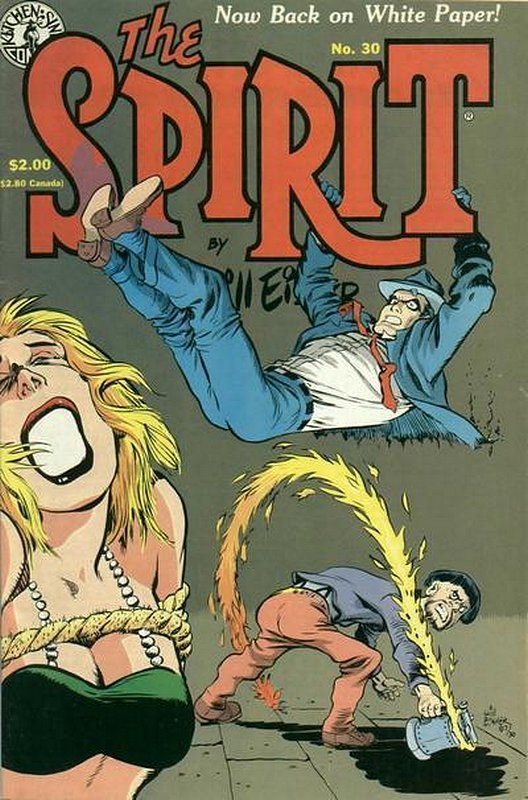 Cover of Spirit (Kitchen Sink) (Vol 1) #30. One of 250,000 Vintage American Comics on sale from Krypton!