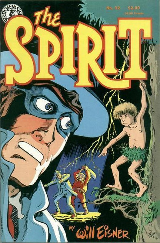 Cover of Spirit (Kitchen Sink) (Vol 1) #32. One of 250,000 Vintage American Comics on sale from Krypton!