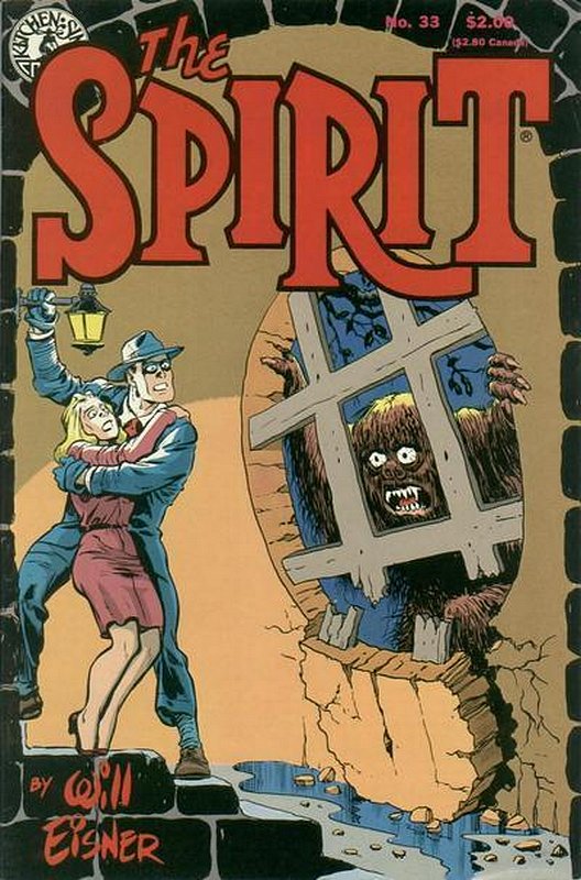 Cover of Spirit (Kitchen Sink) (Vol 1) #33. One of 250,000 Vintage American Comics on sale from Krypton!