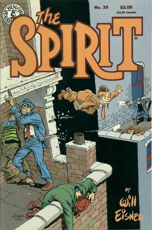 Cover of Spirit (Kitchen Sink) (Vol 1) #35. One of 250,000 Vintage American Comics on sale from Krypton!